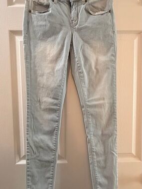 SO Light Blue Women's Jeggings - Pale Blue